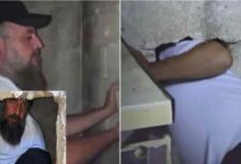 syrian mohammad zakour hidden behind wall 13 years